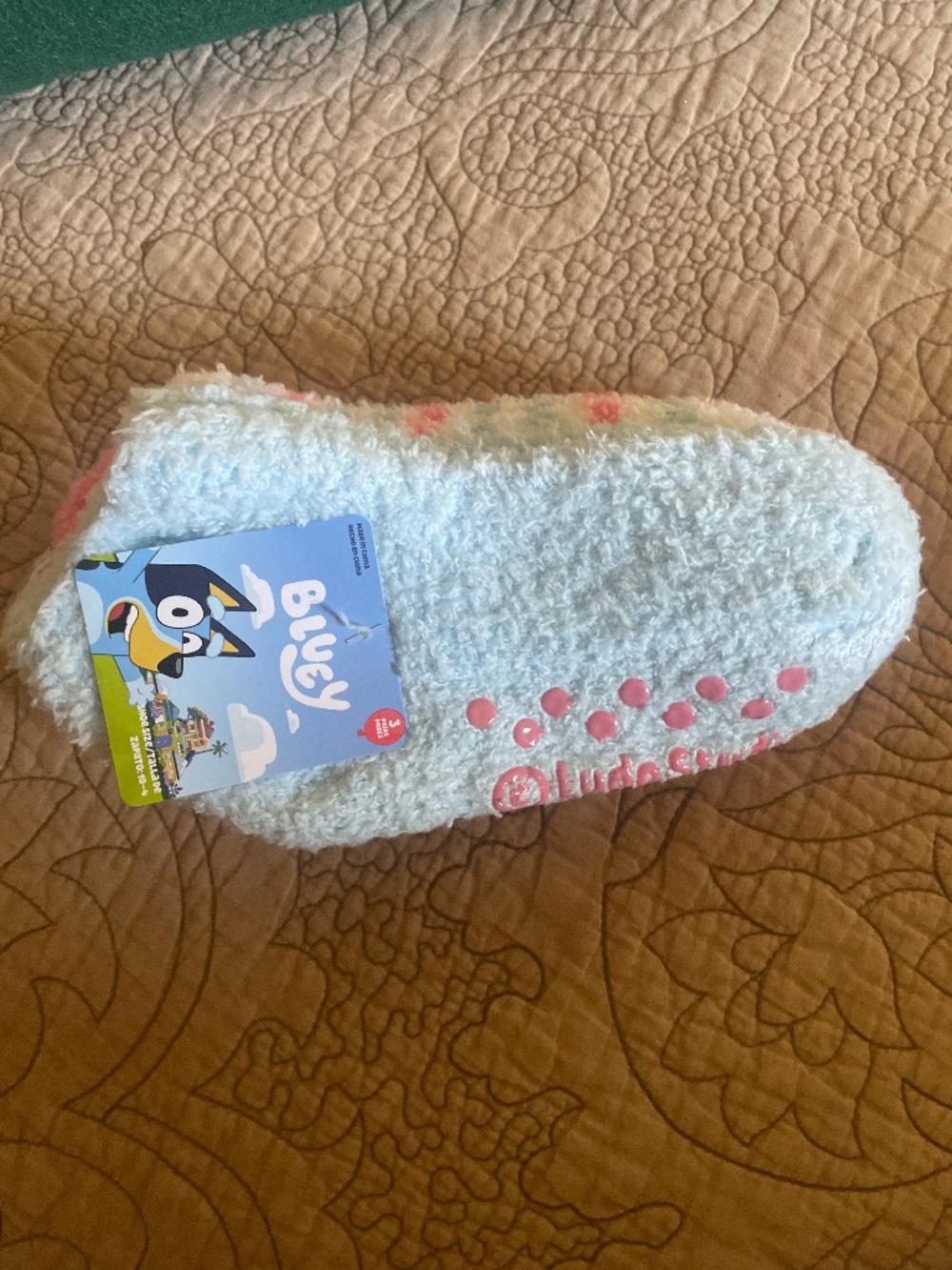 Bluey  sock size 10-4 kids